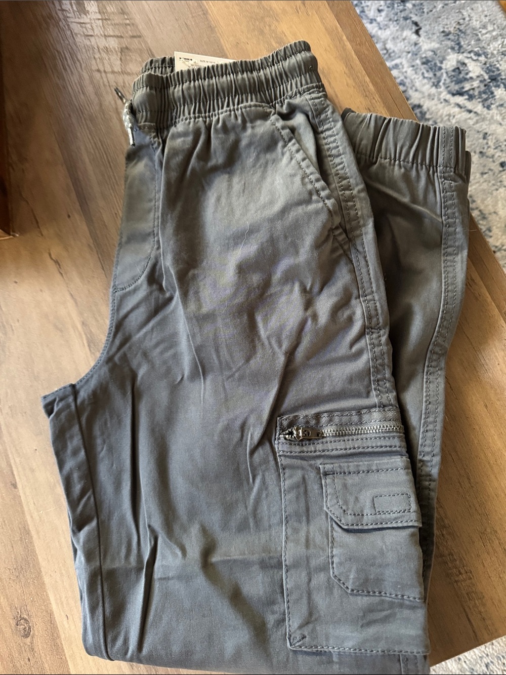 Sonoma Pull-On Cargo Jogger in Charcoal Gray